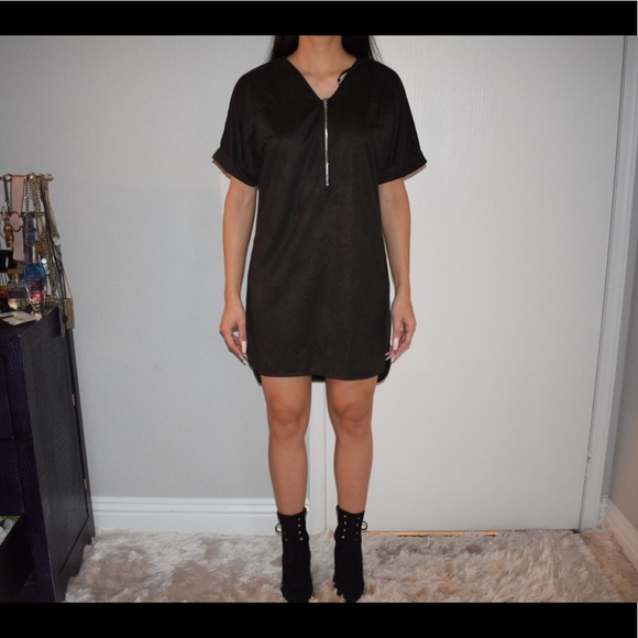 tshirt dress and heels